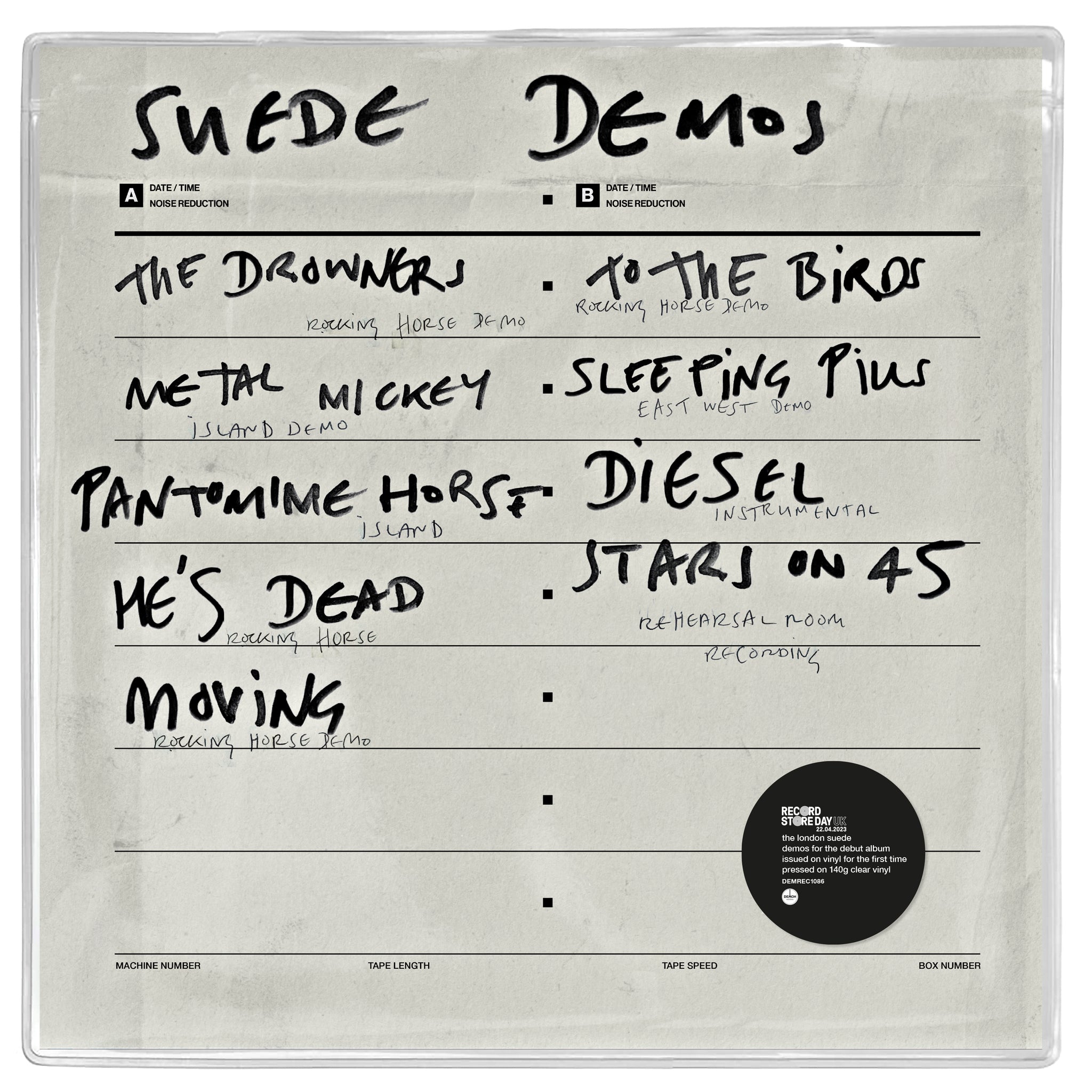 Suede - Suede demos - 33RPM