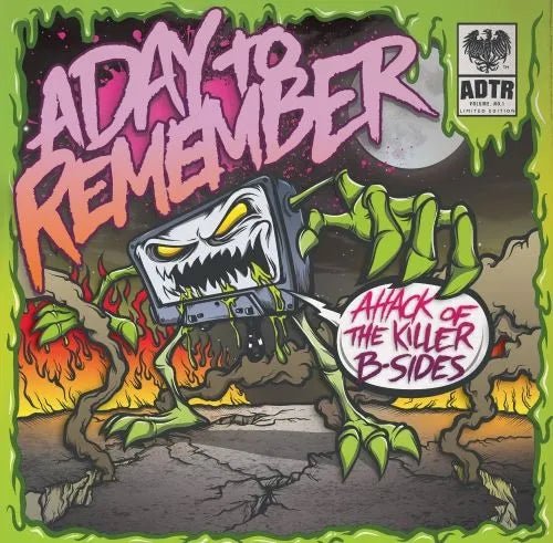 A Day To Remember - Attack Of The Killer B - sides - 33RPM