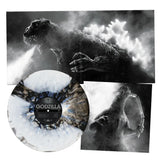 Godzilla vinyl record and artwork.