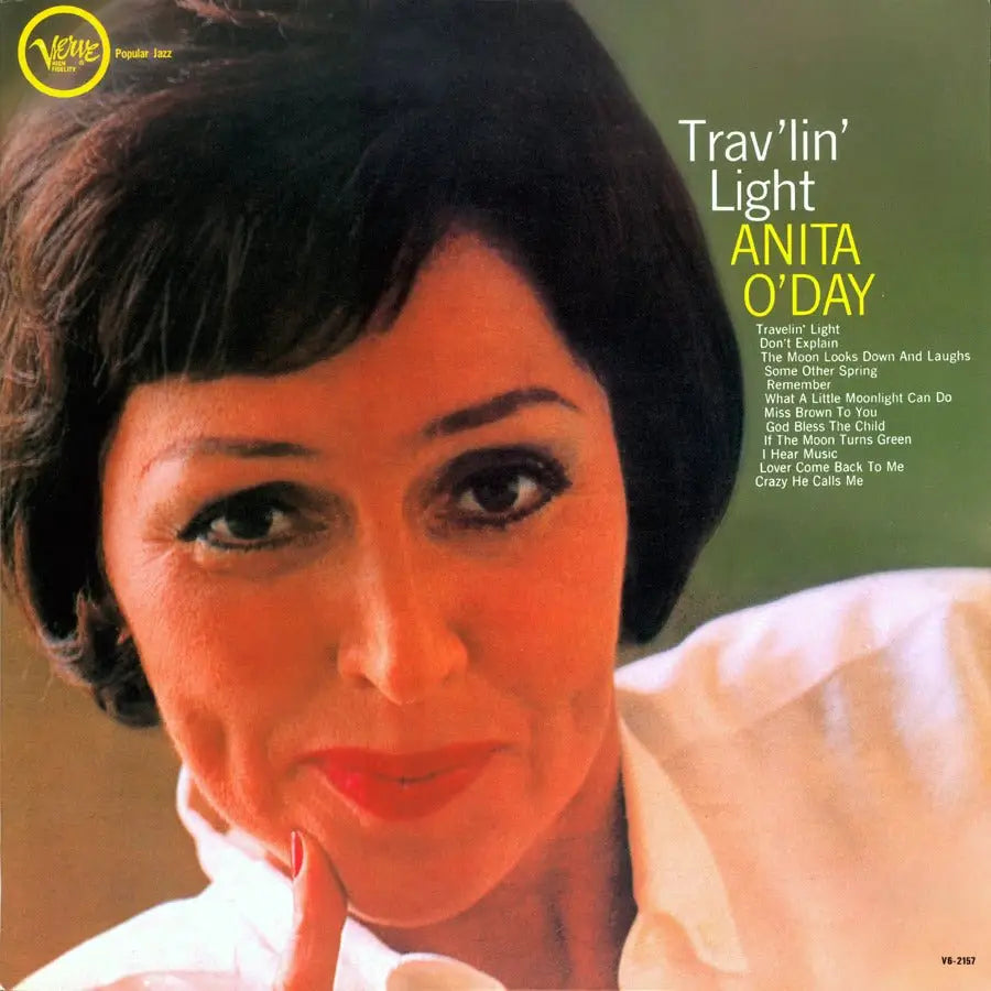 Anita O’Day’s ’Trav’lin’ Light’ album cover.