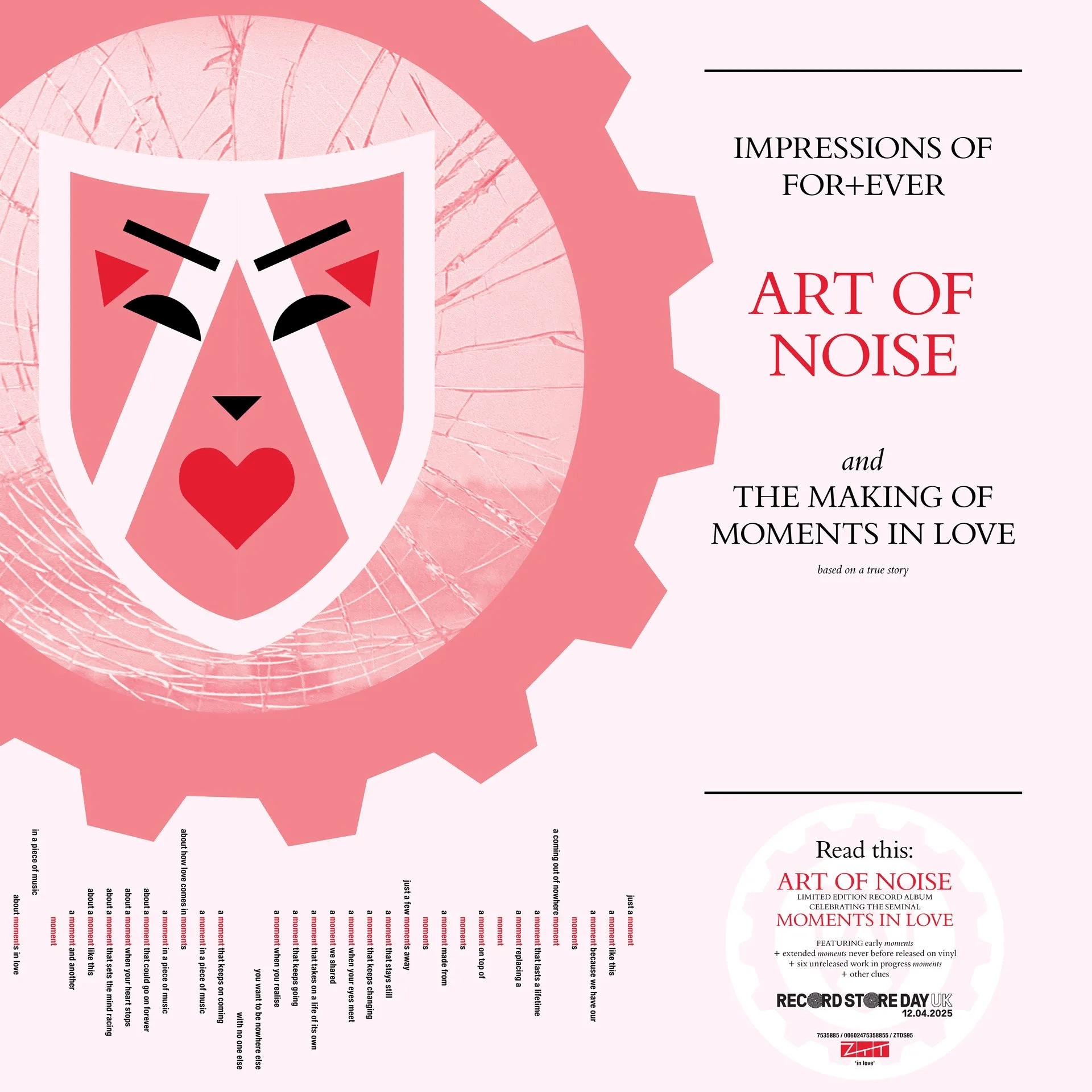 Art Of Noise - Impressions Of For+ever & The Making Of Moments In Love - 33RPM