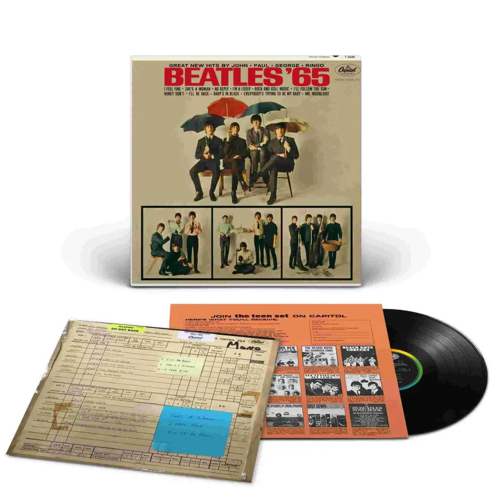 Beatles ’65 vinyl record set.
