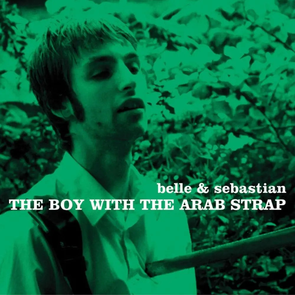 A vinyl album cover for ’The Boy With The Arab Strap’ by Belle & Sebastian.