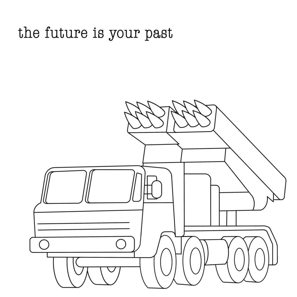 Rocket launcher truck.