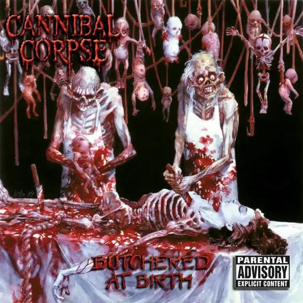 Cannibal Corpse - Butchered At Birth Cassette Tape