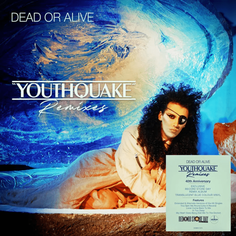 Dead Or Alive - Youthquake Remixes (translucent Blue Vinyl) - 33RPM