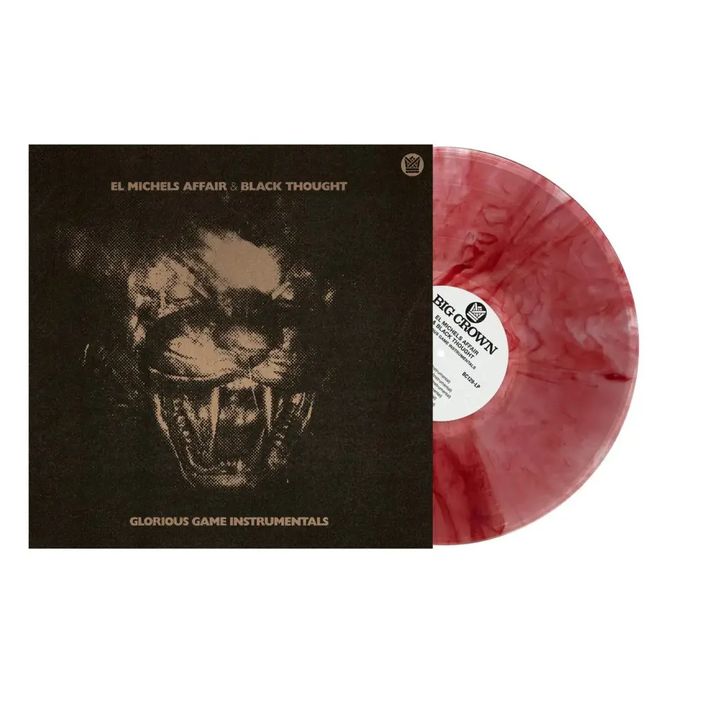El Michels Affair - Glorious Game Instrumentals Limited Indie Edition Blood Smoke Vinyl - Vinyl