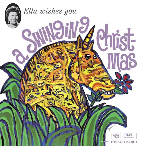 Ella Fitzgerald - Ella Wishes You A Swinging Christmas LP