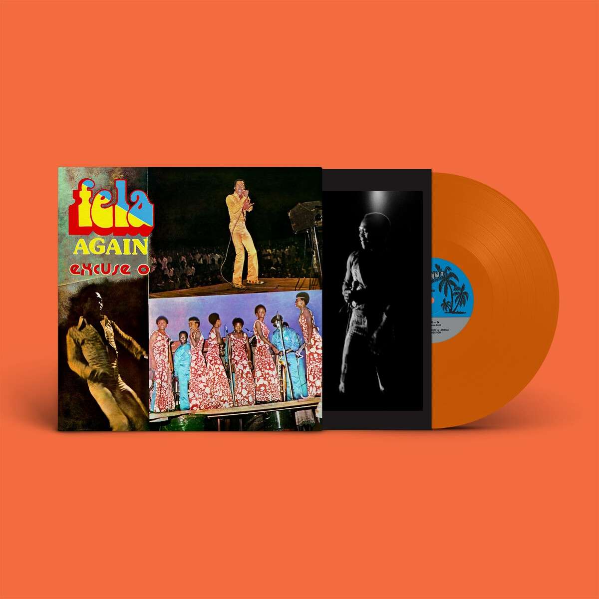 Fela Kuti - Excuse-O Orange Vinyl - 33RPM