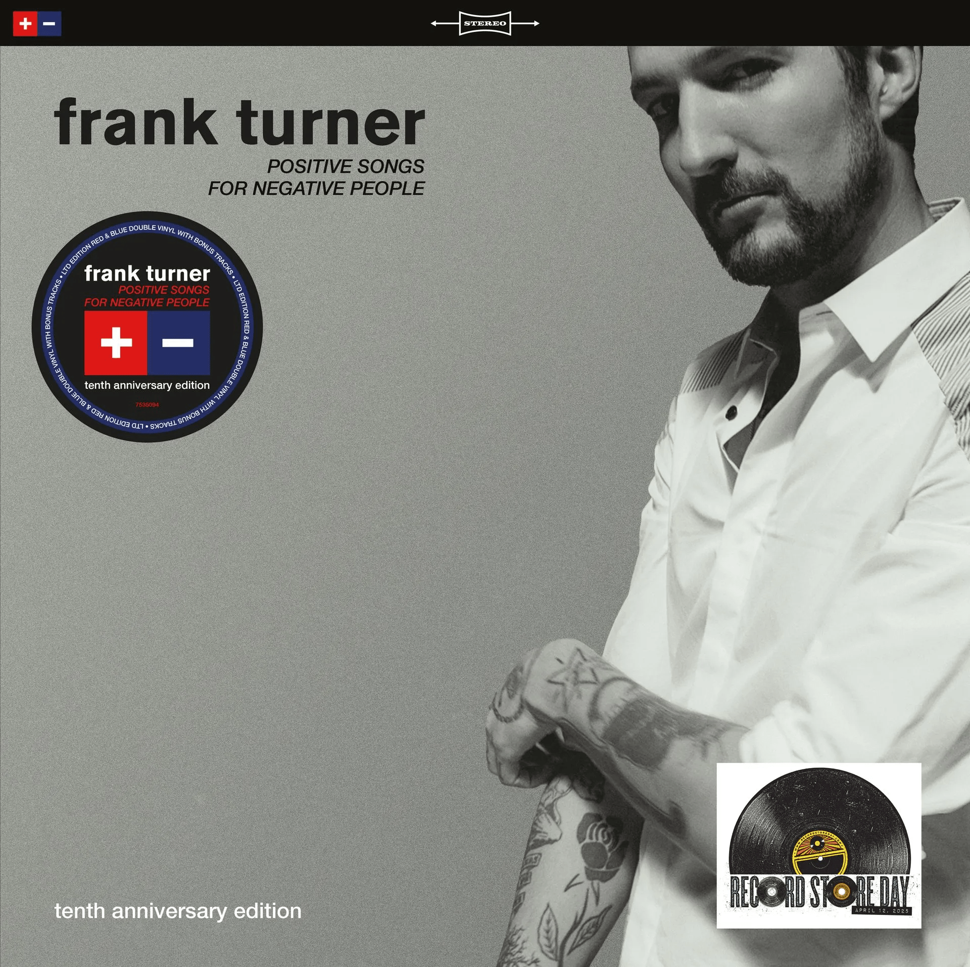 Frank Turner - Positive Songs For Negative People (10th Anniversary Edition) - 33RPM