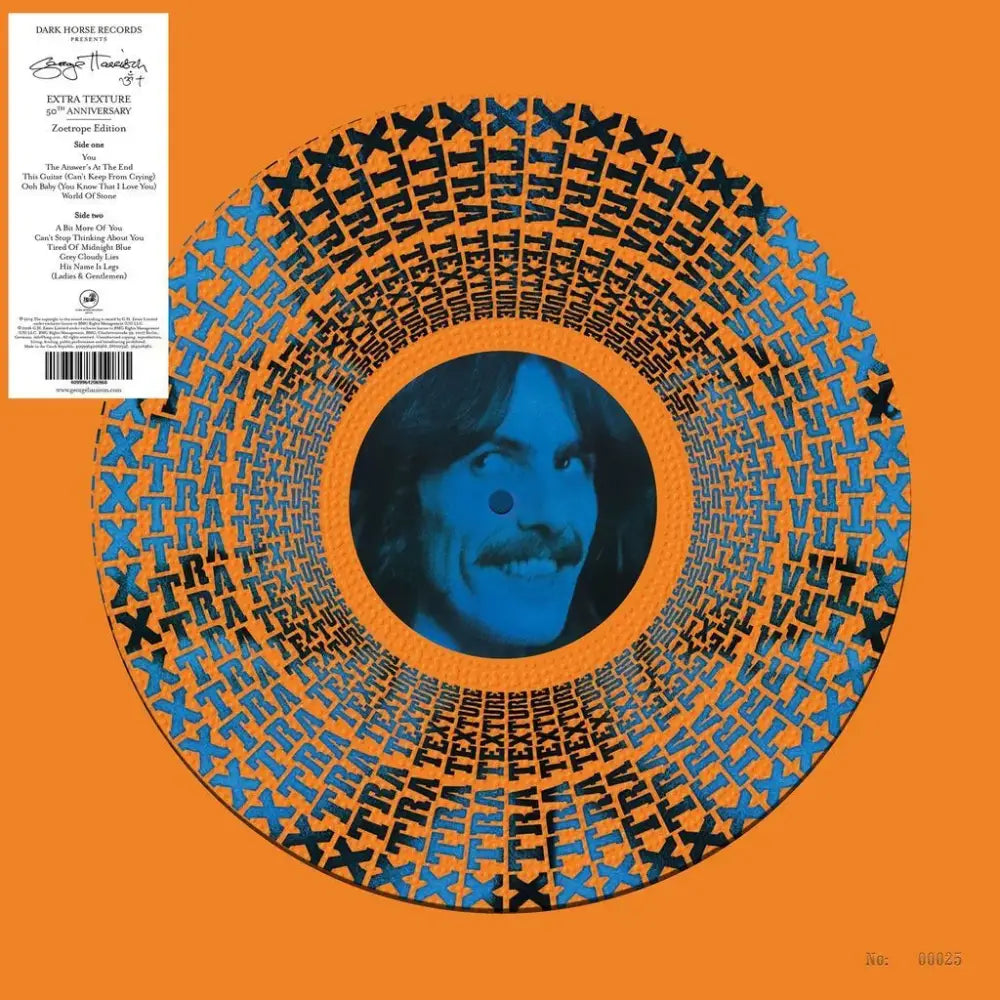 George Harrison Extra Texture Numbered Zoetrope Vinyl