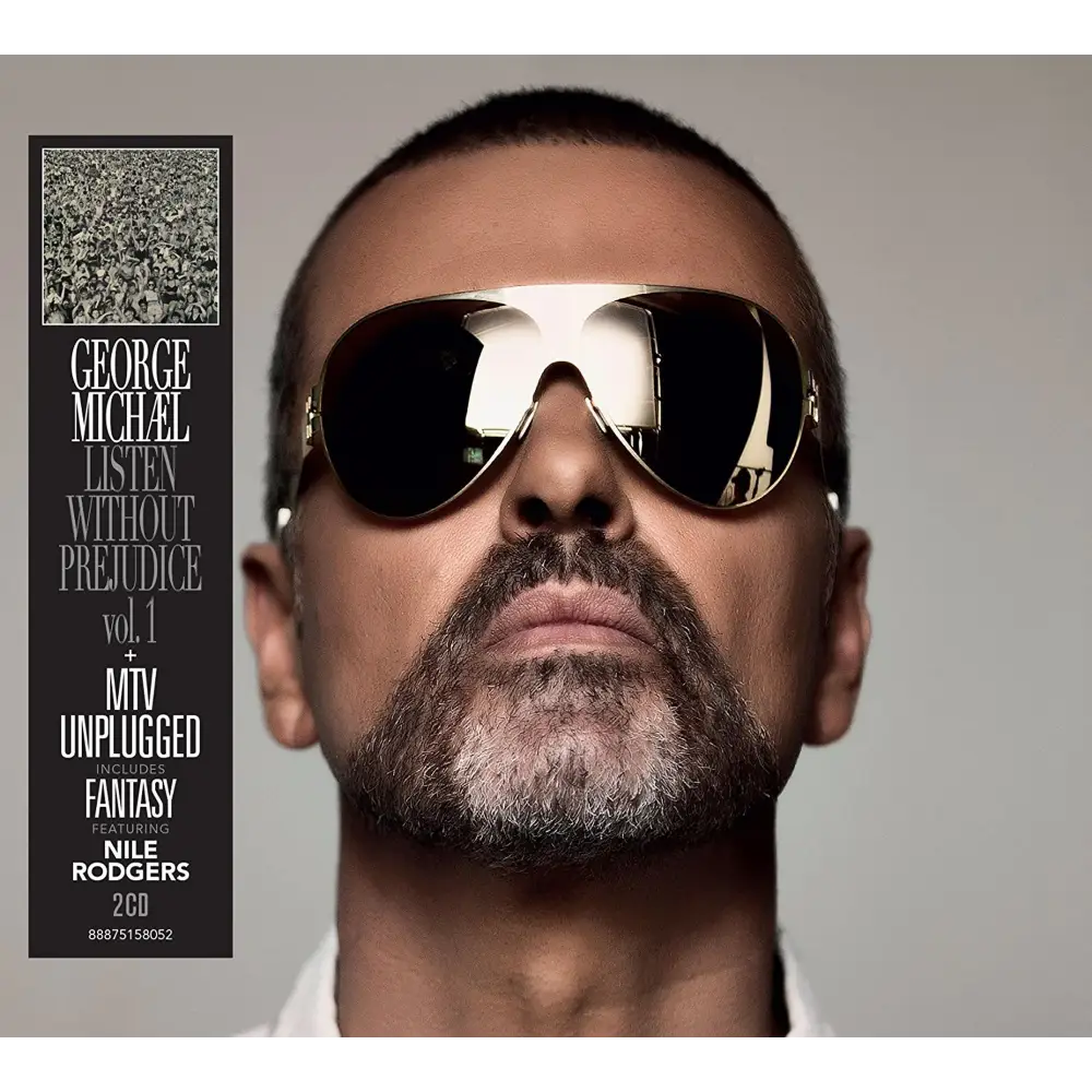 George Michael’s ’Listen Without Prejudice Vol. 1 + MTV Unplugged’ 2-CD album.
