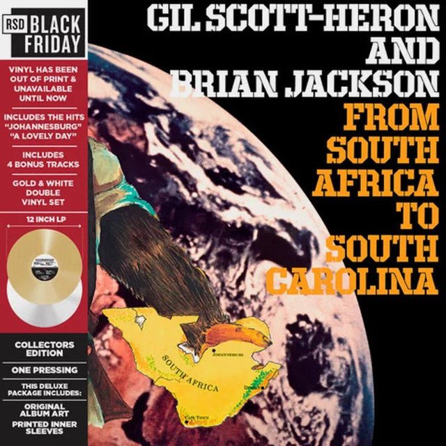 Gil Scott - heron & Brian Jackson - From South Africa To South Caroline CD - 33RPM