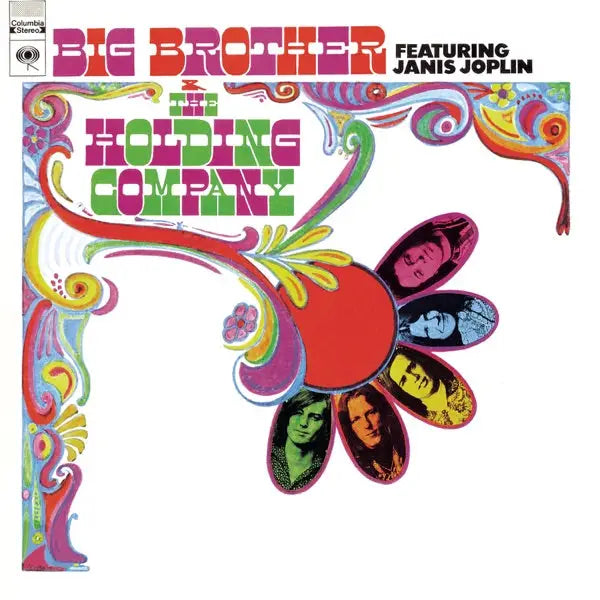 Psychedelic album cover.