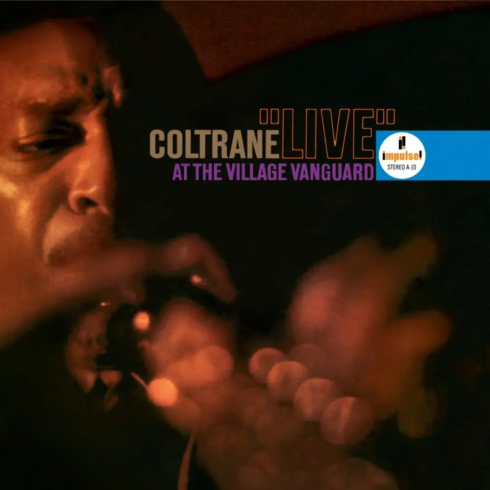 Coltrane ’Live’ at the Village Vanguard album cover.