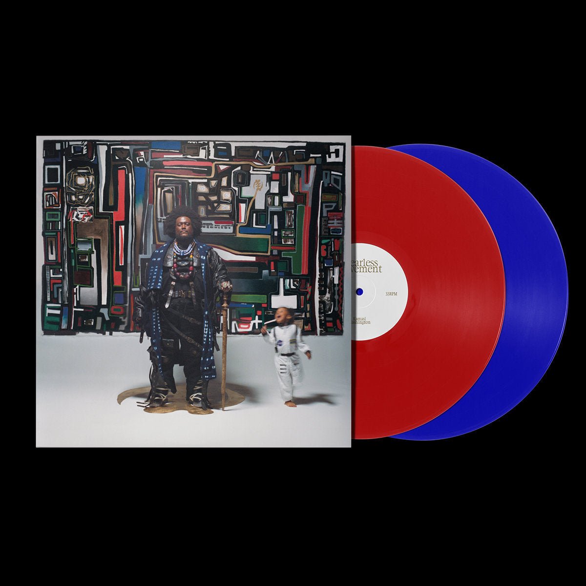 Kamasi Washington - Fearless Movement Red + Blue Vinyl - 33RPM