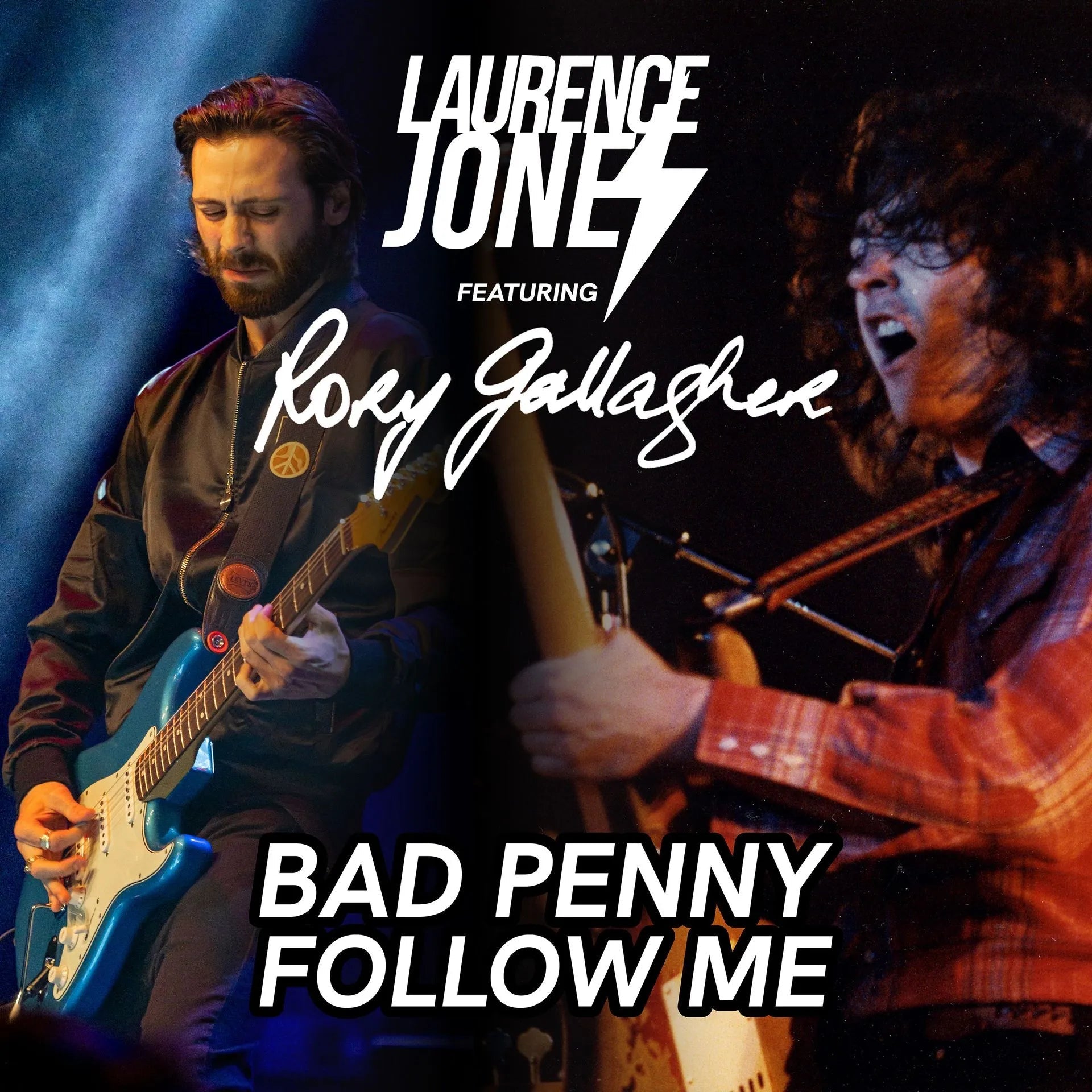 Laurence Jones Feat. Rory Gallagher - Bad Penny/follow Me EP - 33RPM