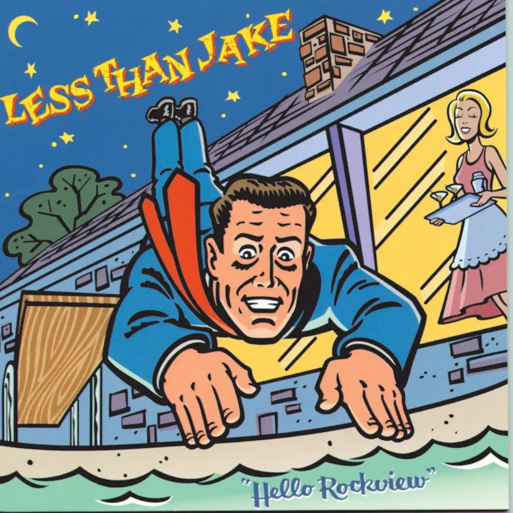 Less Than Jake - Hello Rockfiew Pink/Yello Cornetto & red/blue2LP - 33RPM