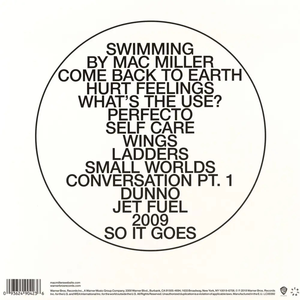 Mac Miller - Swimming - 33RPM