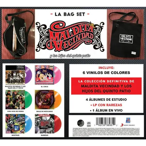 Maldita Vecindad - Bag Set - 33RPM