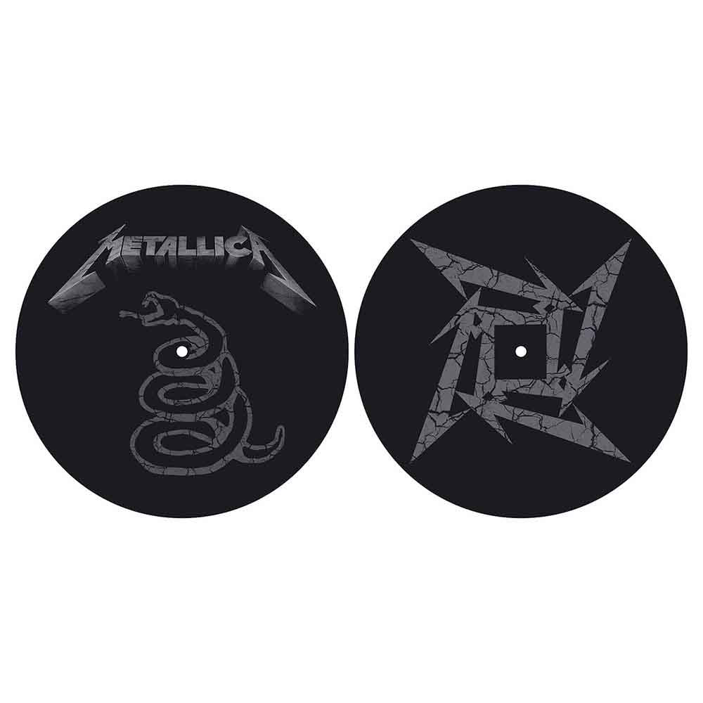 Metallica Turntable Slipmat Set The Black Album - 33RPM