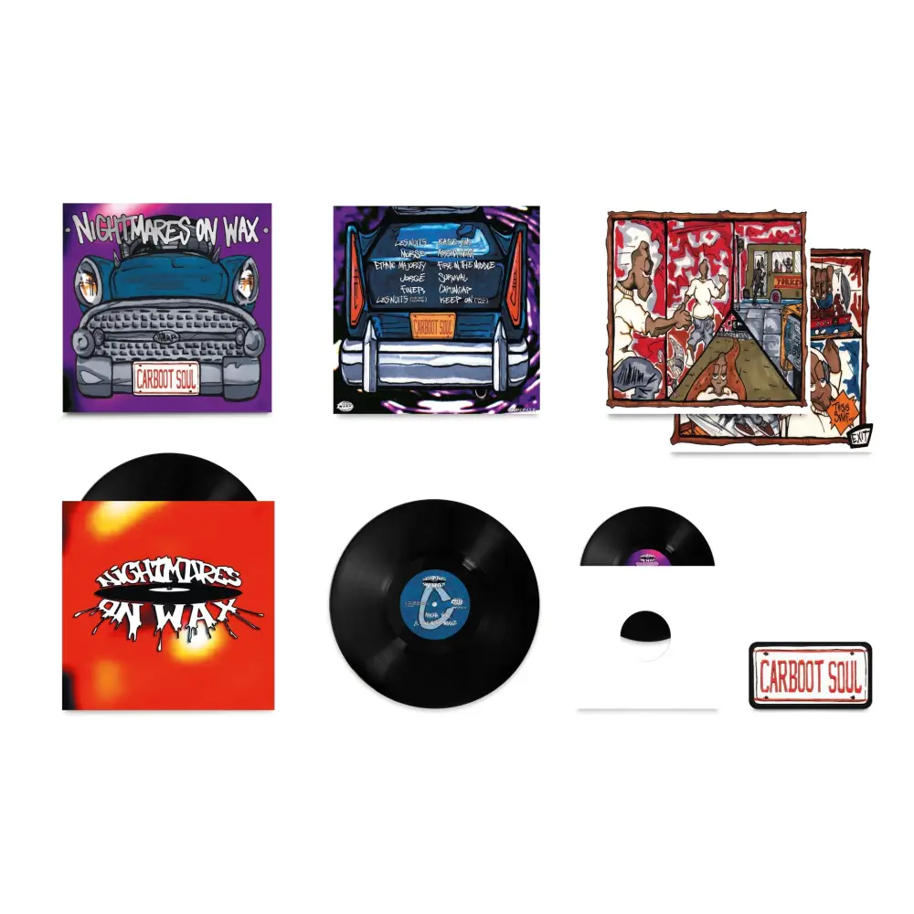 Nightmares on Wax vinyl record set.