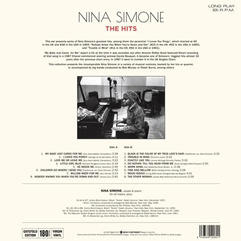 Nina Simone - Hits - Vinyl