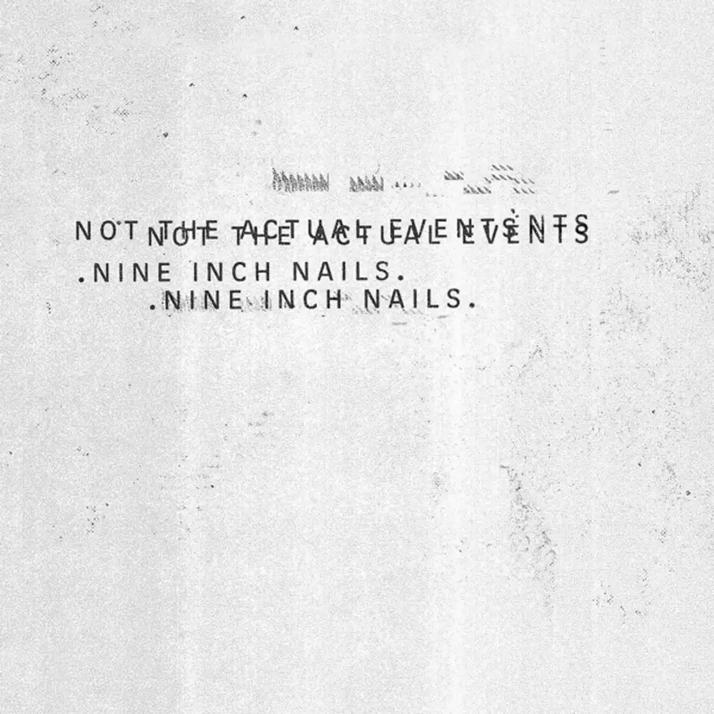 Nine Inch Nails album cover.