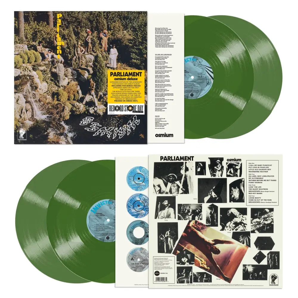 Parliament - Osmium Deluxe Edition (140G Green vinyl) - 33RPM