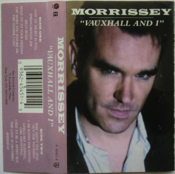 Morrissey - Vauxhall And I Cassette Tape