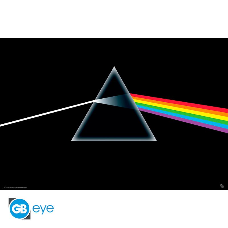 PINK FLOYD - Poster Maxi 91.5x61 - Dark Side of the Moon - 33RPM