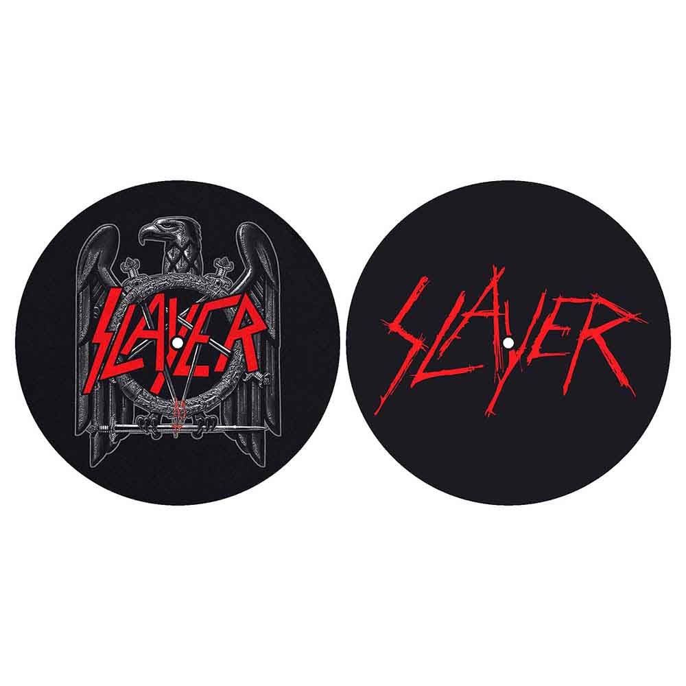 Slayer Turntable Slipmat Set with Eagle Logo - 33RPM