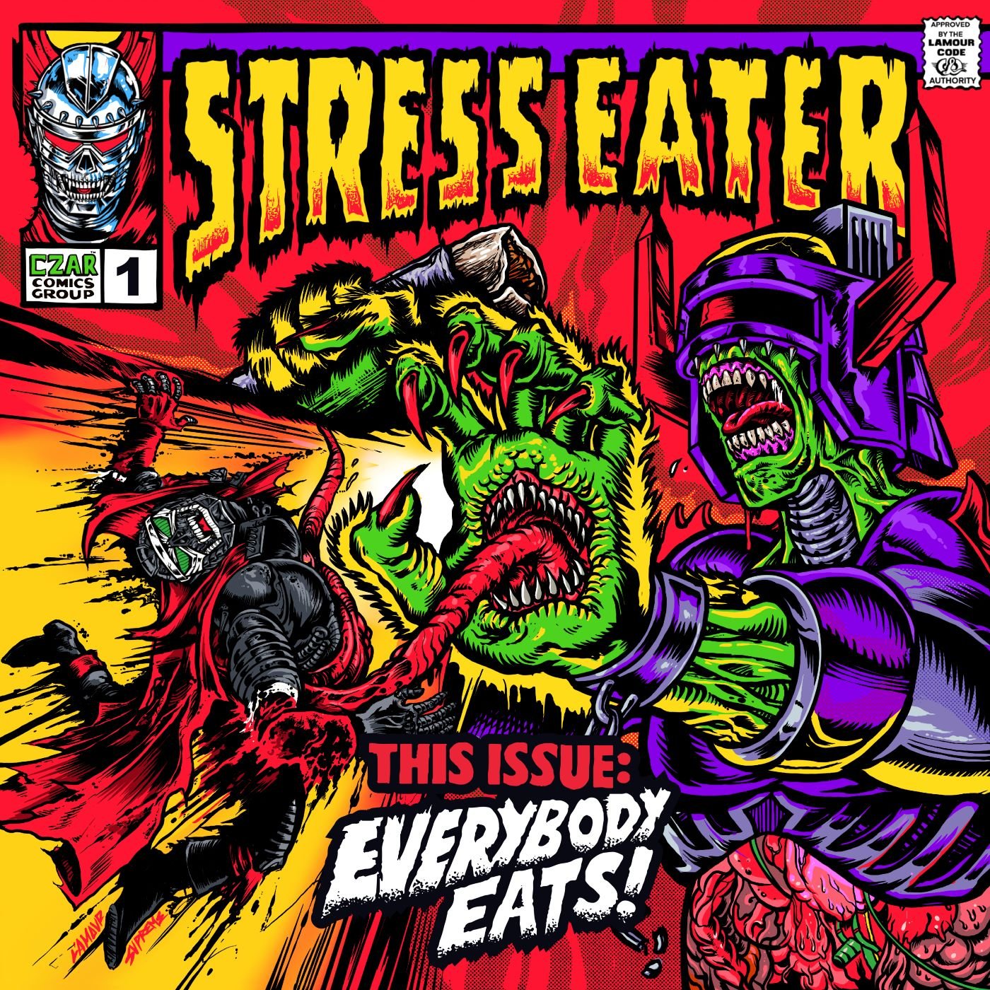 Stress Eater - Everybody Eats! - 33RPM