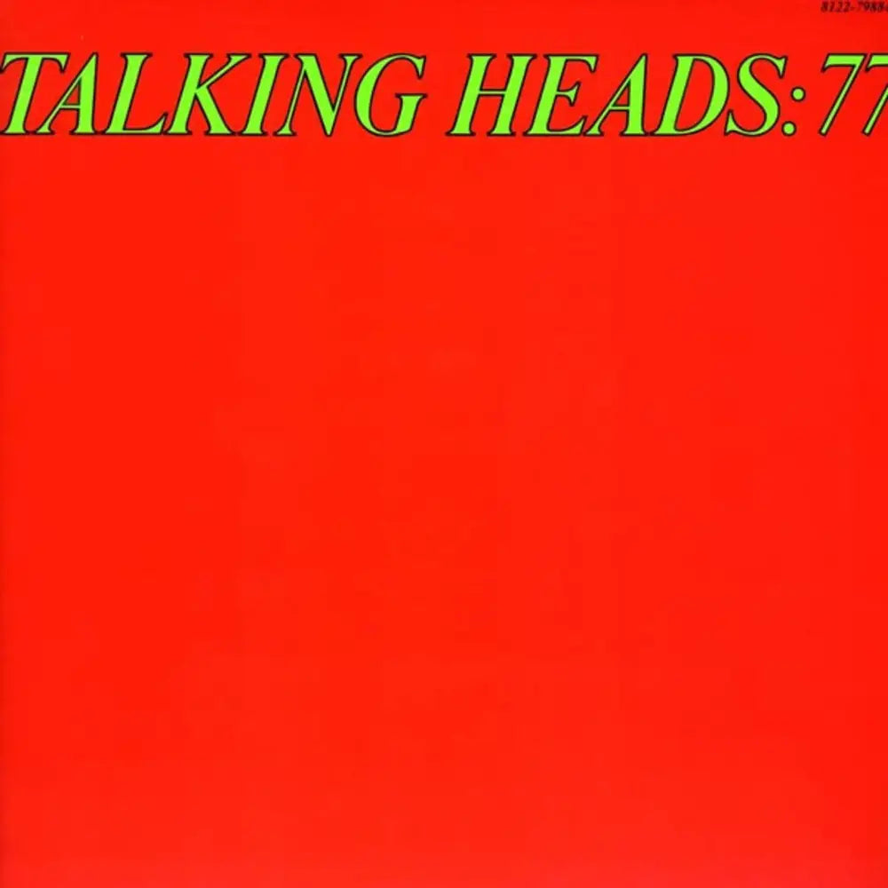 Talking Heads - TALKING HEADS: 77 - 33RPM