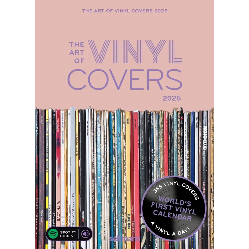 The art of vinyl covers 2025 calendar - 33RPM