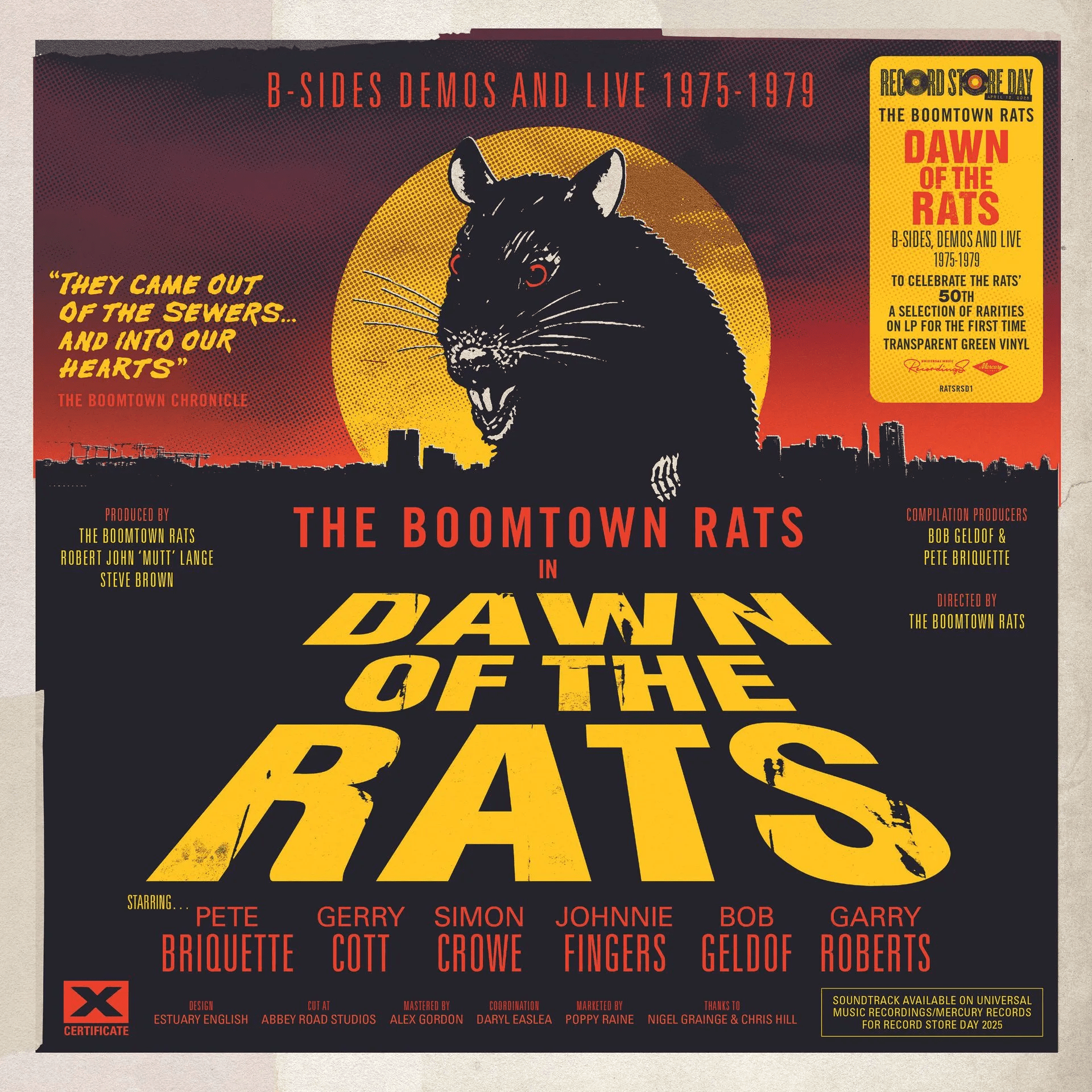 The Boomtown Rats - Rats 75 - 33RPM