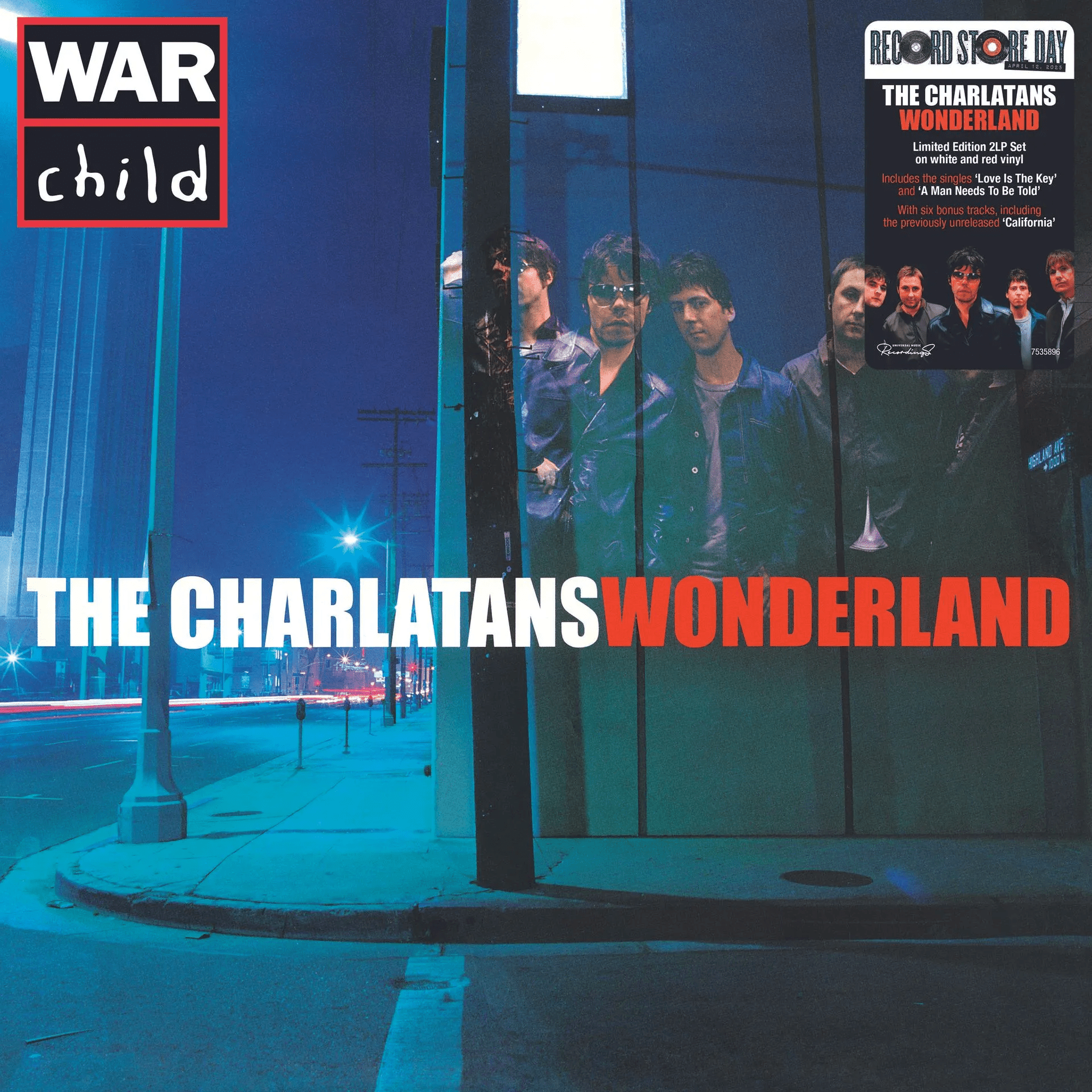 The Charlatans - Wonderland (deluxe) - 33RPM