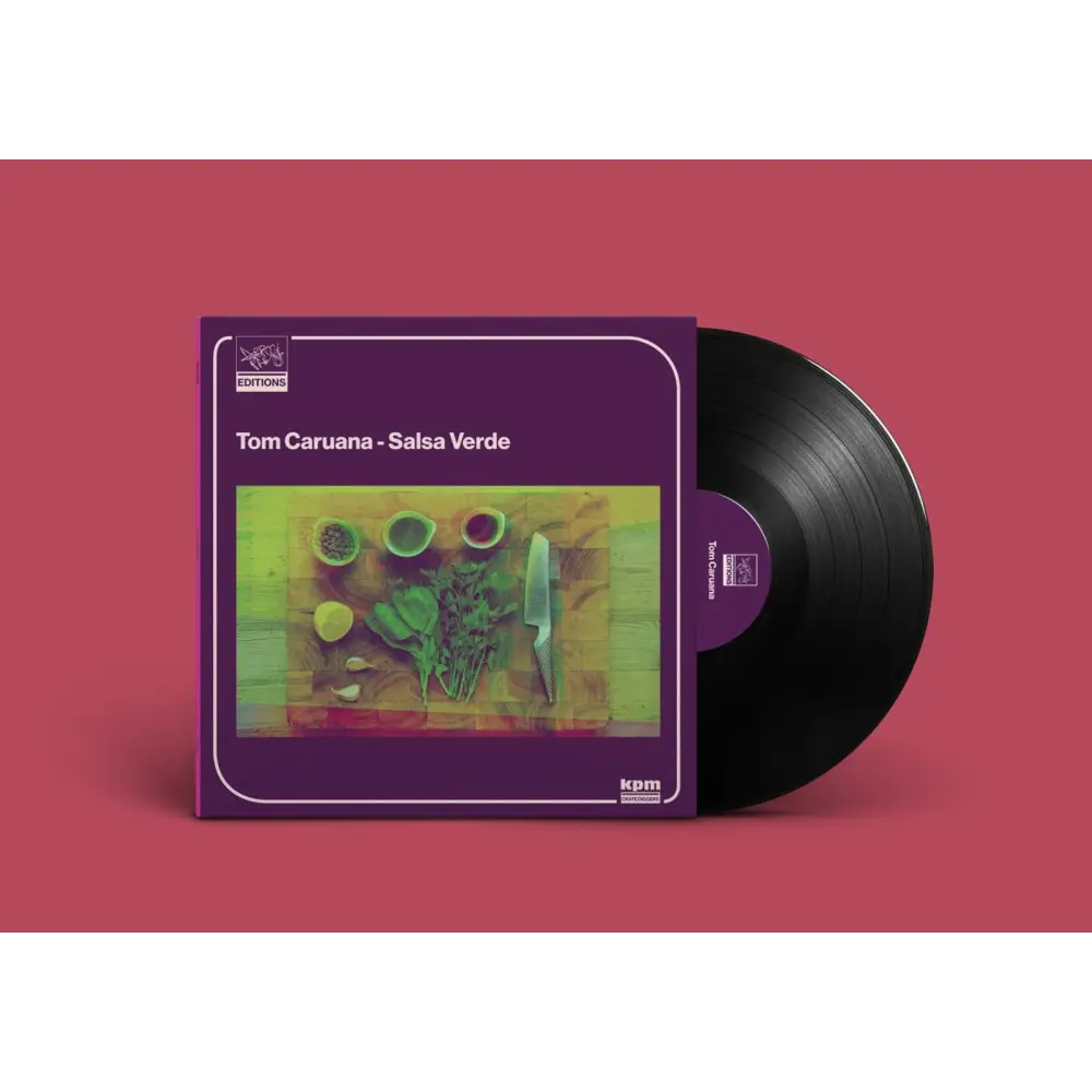 A vinyl record and its album cover.