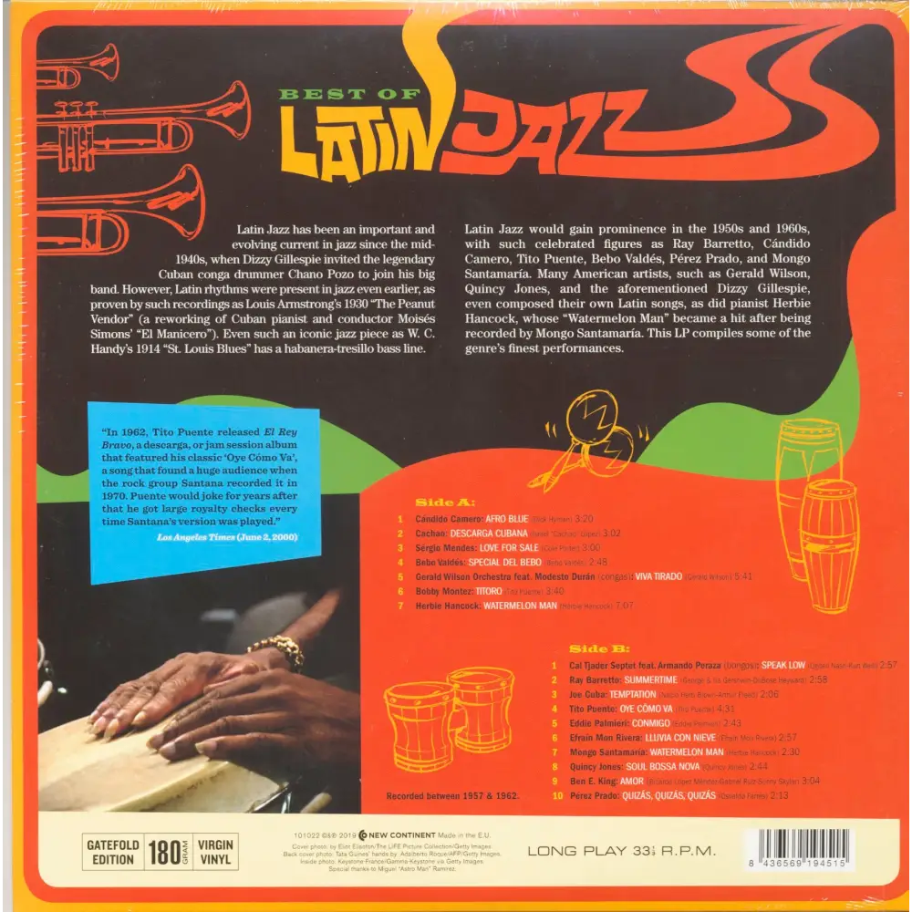 Various - Best Of Latin Jazz - Vinyl