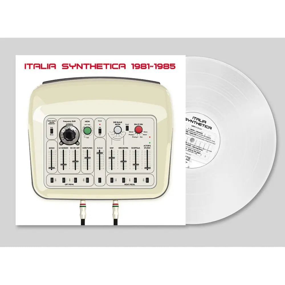 Various - Italia Synthetica 1981–1985 (White Vinyl)