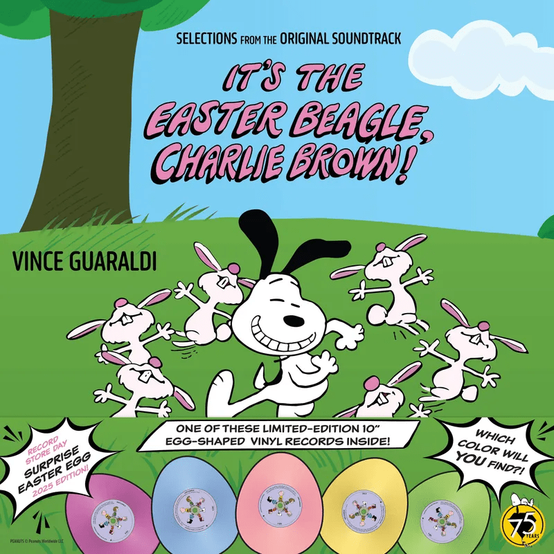 Vince Guaraldi - Selections From It's The Easter Beagle, Charlie Brown (ost - Peanuts 75th An. Mystery Easter Egg Edition) - 33RPM