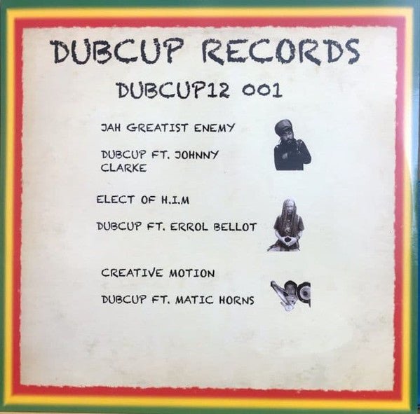 Dubcup Records - Dubcup12 001 - 33RPM