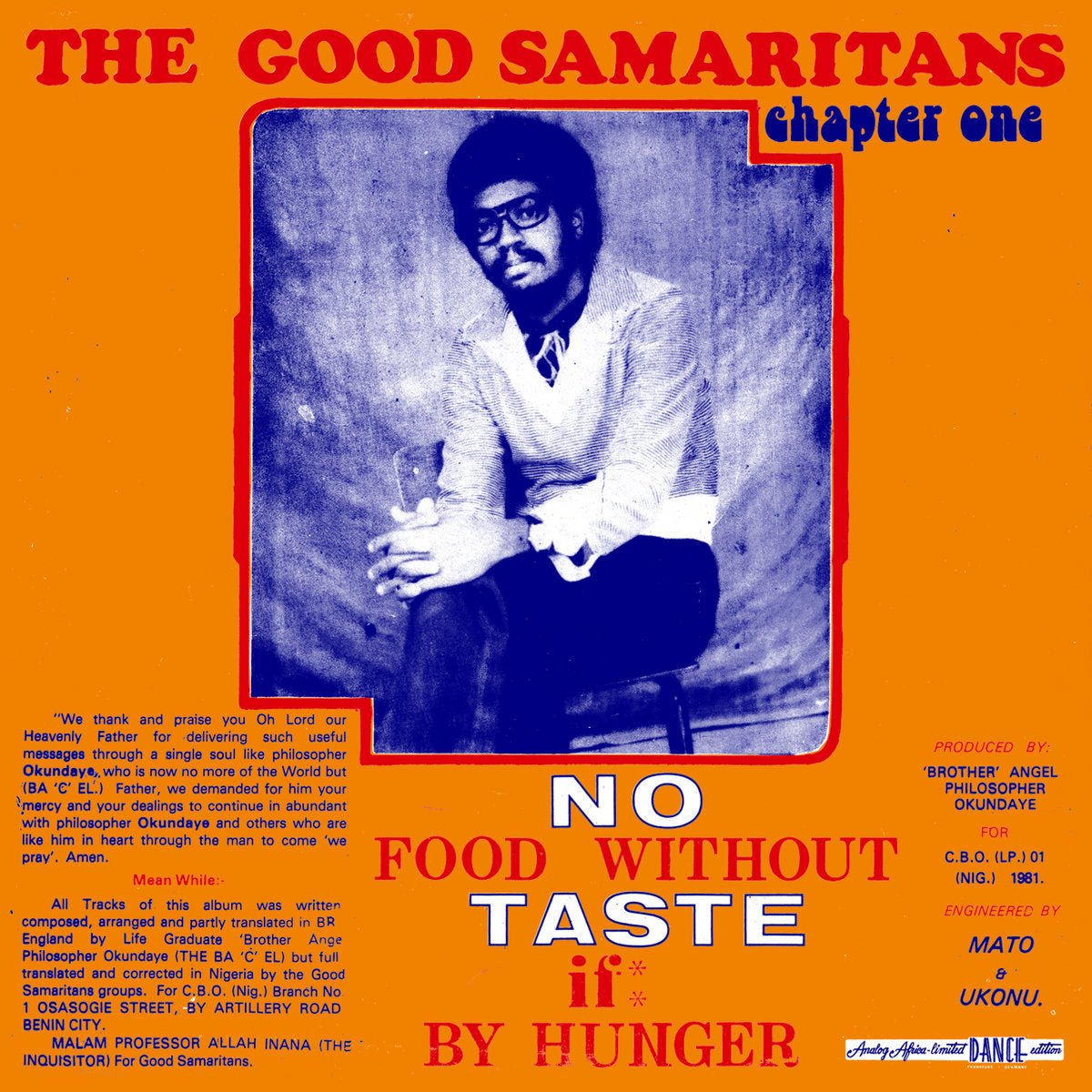 Good Samaritans - No Food Without Taste I - 33RPM