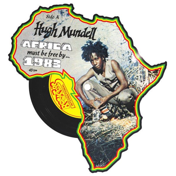 Hugh Mundell & Augustus Pablo - Africa Must Be Free By 1983 (Africa Shaped Picture Disc) - 33RPM