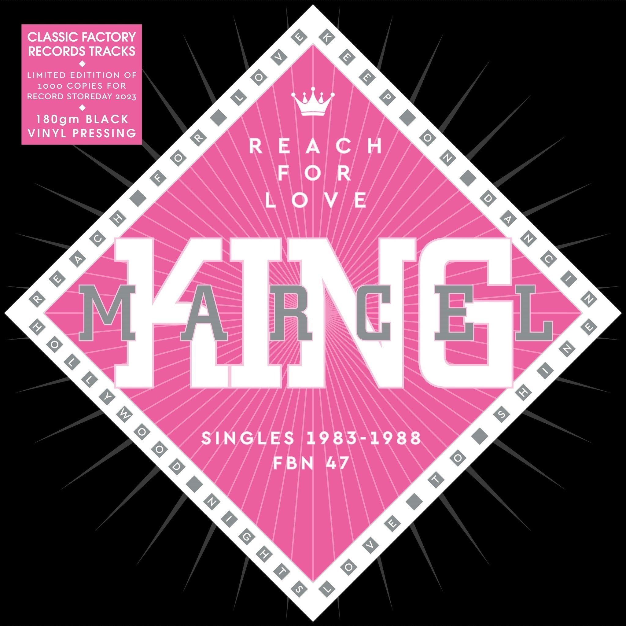 Marcel King - Reach For Love - Singles 1983-1988 - 33RPM