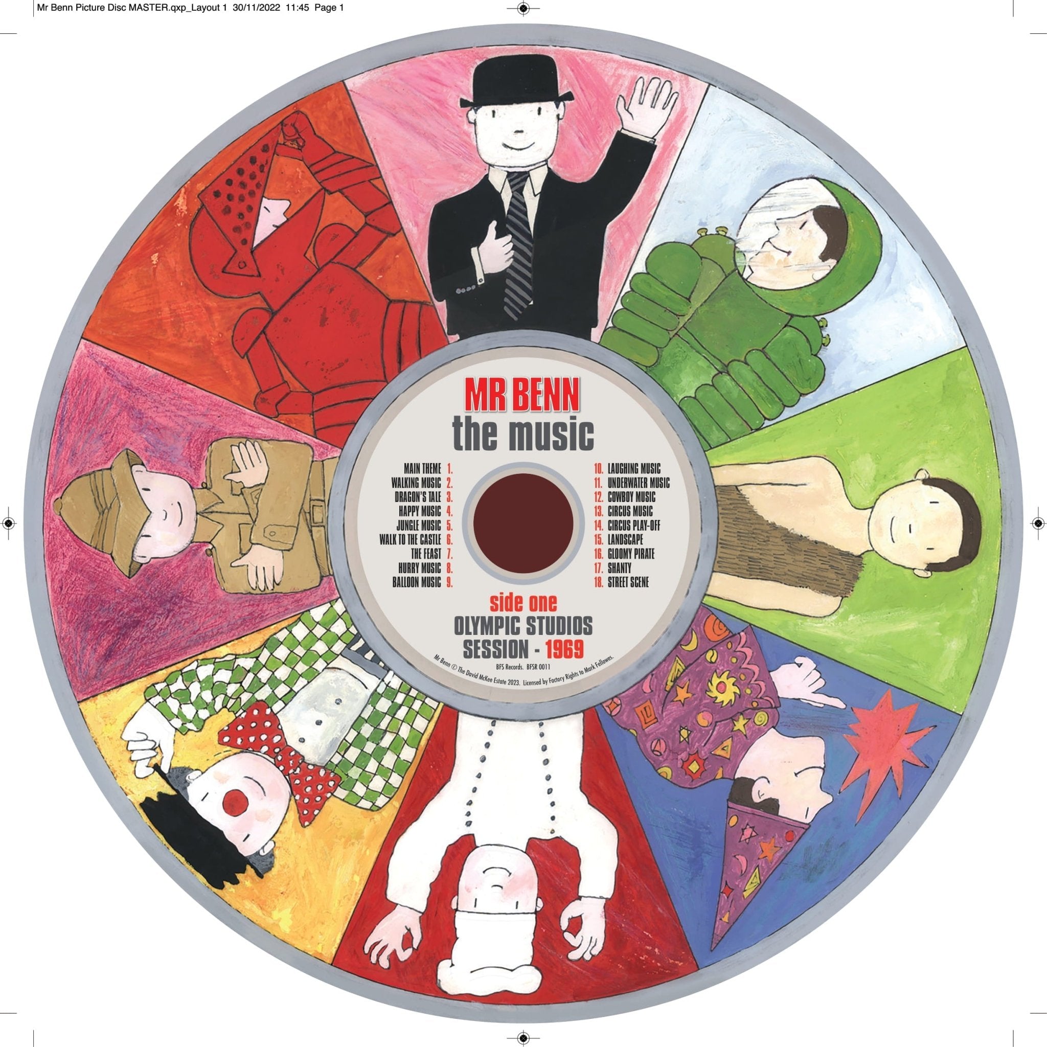 Mr Benn - The Music - 33RPM