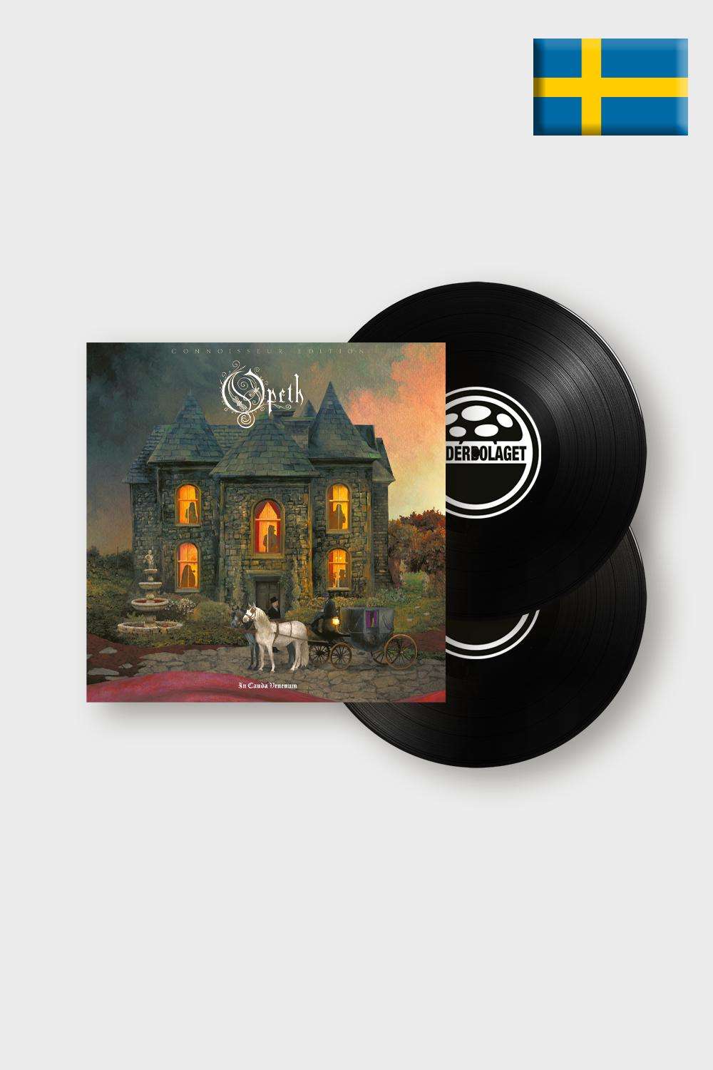 Opeth - In Cauda Venenum (Connoisseur Edition) (Swedish Version) (remastered) (180g) (Black Vinyl) - 33RPM