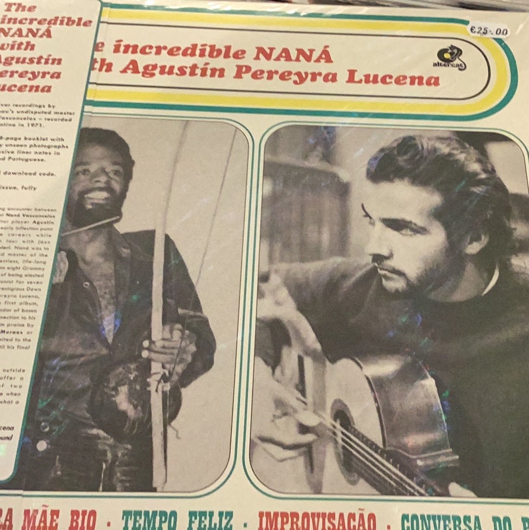 The incredible Naná - With Agustín Pereyra Lucena LP [Vinyl] - 33RPM