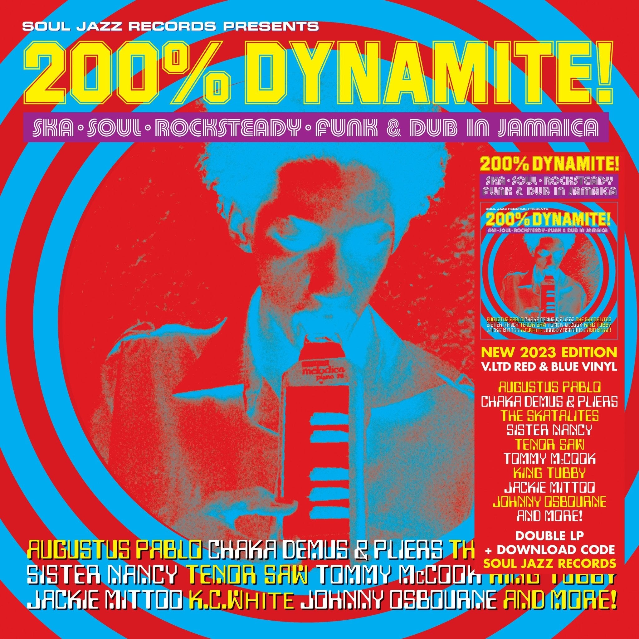 VA / Soul Jazz Records Presents - 200% DYNAMITE! Ska, Soul, Rocksteady, Funk & Dub in Jamaica - 33RPM