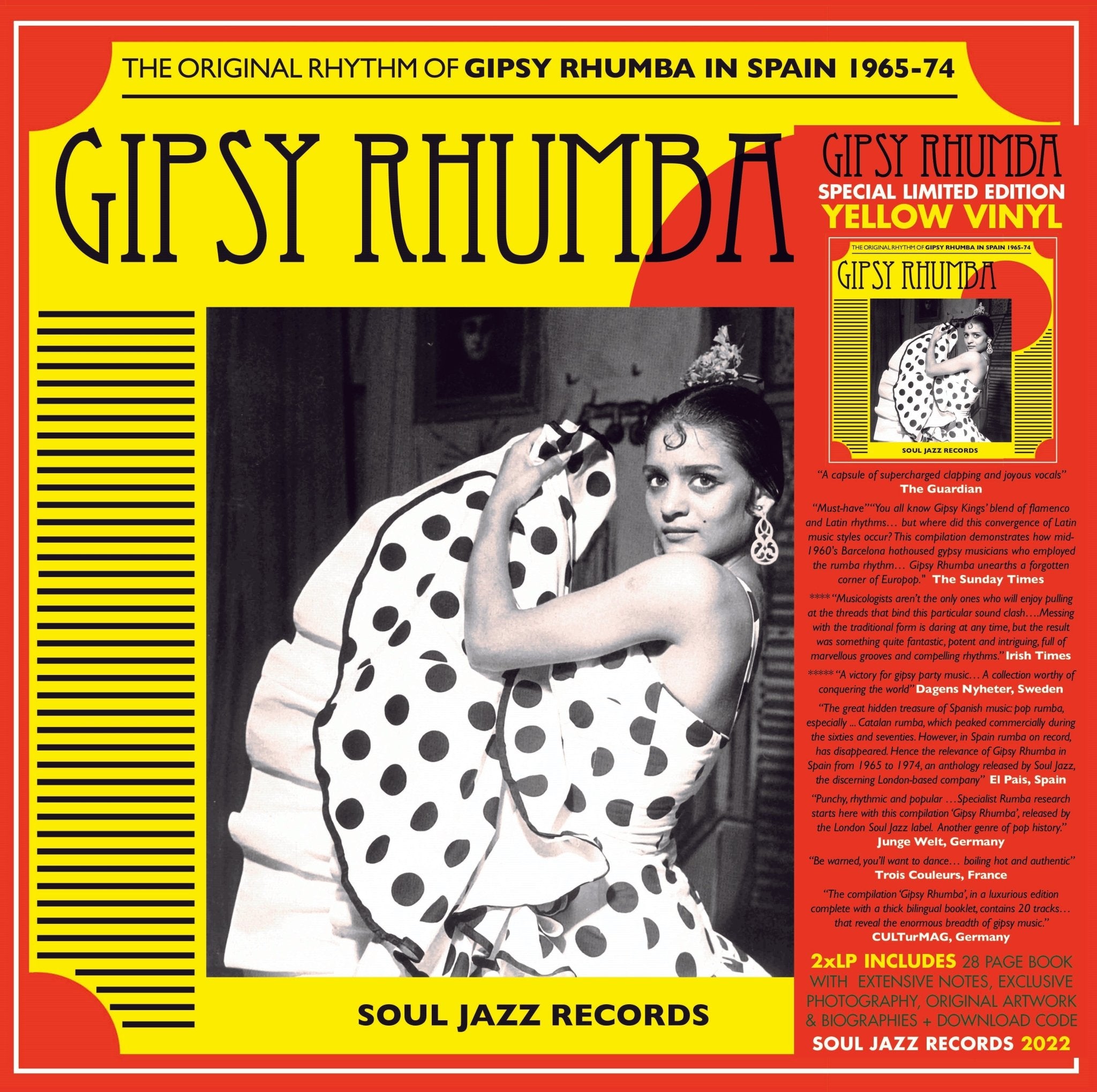 VA / Soul Jazz Records Presents - GIPSSY RHUMBA: The Original Rhythm of Gipsy Rhumba in Spain 1965-74 - 33RPM